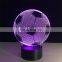 Football 3D night lamp Touch control night light for Home decor BEST XMAS GIFT