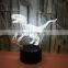 Optical Illusion Color Changing LED Night Light Table Desk Lamp Kids 3d Dinosaur Night Light
