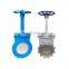 Wafer Type Ductile Iron Disc Manual Ductile Iron Knife Gate Valve With Low Price