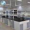 Chemical Laboratory Floor Mounted Full Steel Lab Island Bench