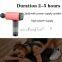 ABS 2400mAh Handheld Rechargeable Portable Cordless Red Sports Body Deep Muscle Massage Gun