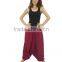 Burgundy Mens Harem Pants Baggy Aladdin Genie Fisherman man Pants Trouser jumpsuit Yoga Boho Gypsy Indian women Loose Pants