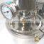 Manometer Liquid Filled Pressure and Vacuum Gauges Compound Torque Pressure Gauge With Diaphragm Seals