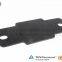 Rail tie plates for metro/subway rail fastening