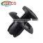 100Pcs Car 8mm Hole Plastic Rivets Fastener Push Clip Black Door Trim Panel Retainer Fastener Clips for Toyota Hond