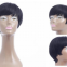 Short straight wig human hair Wholesale vendor largest stock virgin human hair wigs
