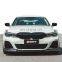 Прекрасный тюнинг - комплект из углепластика для BMW 3 series G20 в стиле CMST: передний спойлер, задний диффузор, боковые юбки и багажник с спойлером (модернизированный вариант)