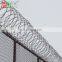 6ft Razor wire top galvanized steel chain link airport fence