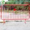 8ft hot dipped galvanized crowd control barricade with bridge feet