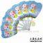 Newest foldable plastic hand fan with printed logo                        
                                                Quality Choice