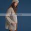 Women Winter Rib Knit Cashmere Wool Thick Kimono Cardigan