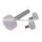 Plastic head Special custom thumb screws with pull rings for toys screw