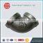 banded black galvanized malleable iron pipe fitting elbow
