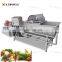 Vortex Fruit Washing Machine Pea Cleaning Machine Vegetables Processing Line