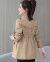 Short trench coat women in 2021 new spring and autumn fashion Korean edition temperament casual thin coat small waist thin early autumn coat