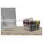 Rotatable Office Stationery Pencil organizer 120 Slot Table Top Clear Acrylic Pen Display Stand