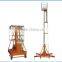 Movable Telescopic Cylinder Raising Used Lift Work Table