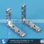 Jinli Chinese Factory Aluminum Profile Accessories 8 Slots Die Cast Angle Bracket