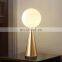 Nordic Modern Led Metal Gold Decoration Bedside Light Table Lamp For Bedroom Living Room Home Decor Hotel Lighting