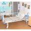 China Manufacturer High Quality 2 Function ABS Headboard Manual Control Back Lift Hospital Bed for Disabled Person