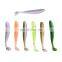 Byloo China Easy Shiner Soft Lures 75мм 95мм Приманки для рыбалки Приманка Leurre Shad двухцветная силиконовая приманка T Tail Воблеры