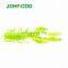 JOHNCOO 75mm 2.5g Artificial Fish Lure Soft Baits Fishing Shrimp Bait