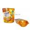 custom design printed stand up aluminium foil snack packaging bag food grade