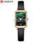Curren / 9082 luxury brand new ladies watch leather fashion casual quartz ladies watch Reloj verde para mujer