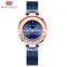 Top Fashion Women Watches Mini Focus 0254 Ladies Elegant Bracelet Watch Stainless Steel Luxury Diamond Quartz Wrist Watch Reloj