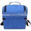 Portable 600D Aluminium Foil Waterproof Custom Branded Soft Thermal Hangzhou Keep Cooler Lunch Tote Bag with Shoulder Strap