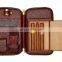 High Quality Travel Luxury Leather Outdoor Personalized Carrying Cigar Cutter Case