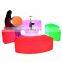 outdoor garden patio pub event hookah lounge nightclub plastic  led light up furniture bar tables and chair sofa stools set