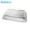 Rectanglar Aluminum Foil  Container  Wrinkle Wall container