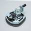 Zinc Alloy Silver Truck Door Lock T-Type Fishtail Lock Black Paddle Lock