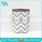 Gray Chevron Hanging Car Backseat Organizer/Car Trash Bag/Car Litter Bag                        
                                                Quality Choice