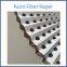 Special paint filter paper for dry spray paint rooms wrinkled paint filter paper