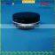 100g snap-on cap aluminum jar with black hot printing