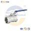 [RUOTENG]  Female Thread BSP NPT Stainless Steel Ball Valve 1PC Ball Valve