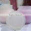 candle in glass jar