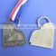 Custom music medal with ribbon, antique bronze concert medal souvenir