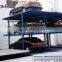 vertical double hydraulic car parking lift