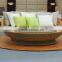 High Quality Outdoor Furniture Round Rattan Daybed