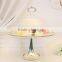 AN354 ANPHY FDA European Style Noble Cake Fruit Dessert Wedding Birthday Decoration Three Sizes Metal Plate Stand Display Stock