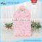 BB-LZ-006 100%cotton muslin hooded baby swaddle wrap blanket with exquisite lace