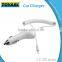 Certificate 2 port 3a wireless mini usb car charger for iphone/ipad/mobile phone