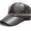 PU Leather Baseball Cap Biker snapback Hats