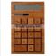 Bamboo creative calculator ,Eco-friendly office products, bamboo calculator for hotel& coffe shop dispaly