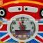 2016 Sinoarcade Indoor 4 Players Coin Operated Arcade Big Ben Pinball Game Booth Machine for Adults and kids
