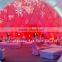 Geometric dome big steel event dome tent luxury outdoor zelte 6x6m indian wedding tent arabic tent with factory price