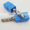 2 Flute 45 Degree Helix china hard metal end milling cutter for Aluminum/Hard Metal Milling Aluminum CNC Cutter
